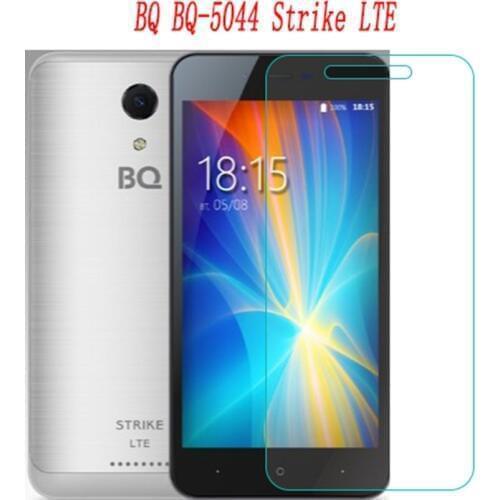 Smartphone Tempered Glass for BQ BQ-5044 Strike LTE 5044 9H Explosion-proof Protective Film Screen Protector cover phone