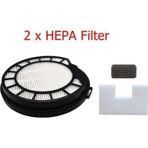 2 x HEPA Filter Parts for Vax C87-PVXP-P C87-VC-B C88-T2-P C88-T2-S C88-VC-B Vacuum Cleaner Replace Filter Accessories