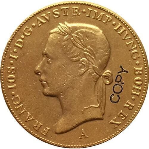 1898 Austria - Habsburg 1 Ducat coins COPY