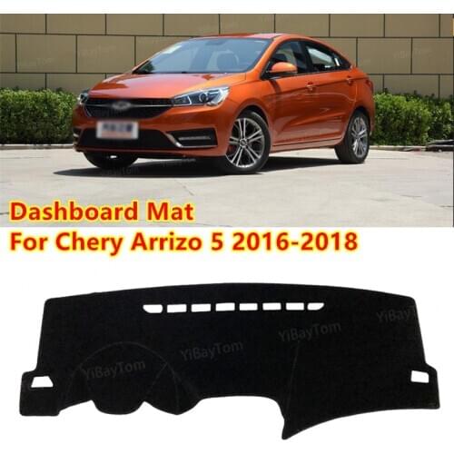 For Chery Arrizo 5 2016-2018 Arrizo5 Anti-Slip Mat Sunshade Dashmat Protect Carpet Dashboard Cover Pad Accessories