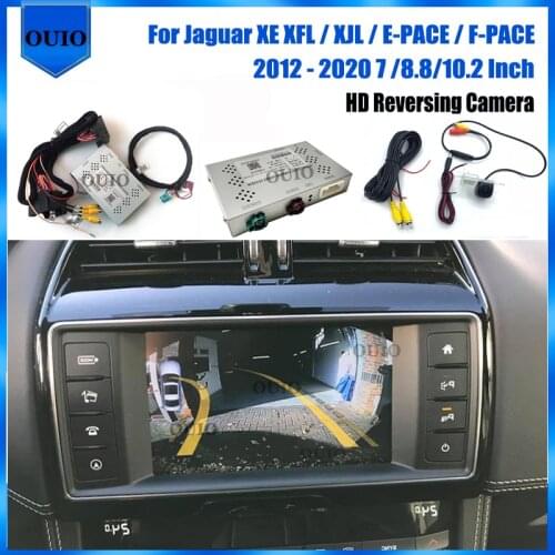 Front Rear Camera Interface For Jaguar XE XFL / XJL / E-PACE / F-PACE 10.2 Inch Original Screen Upgrade Reversing Camera adapter