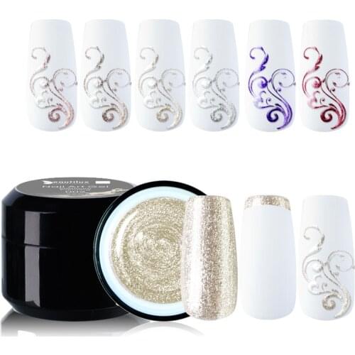 Beautilux Platinum Painting Gel High Gloss Multifunctional Nail Art Design UV LED Gel Lacquer Salon Professional Gels Varnish 6g