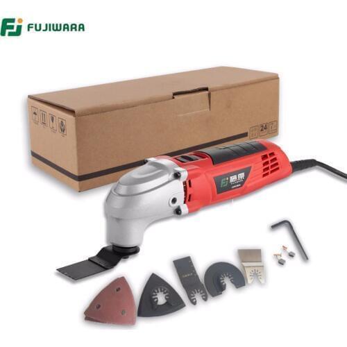 FUJIWARA 220V 50HZ Electric Oscillating Multi-Tools 6-Speed Multifunction Electrical Shovel Machine Trimmer Cutting Machine