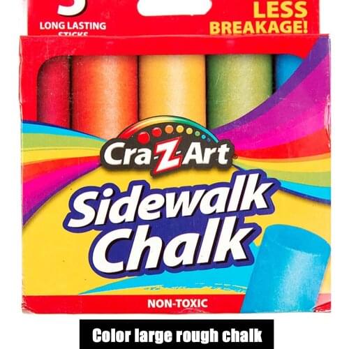 Mixed Colour White Chalk Sticks Pack Kids Playground School Art Learning for Teacher professora Student Accessories мел