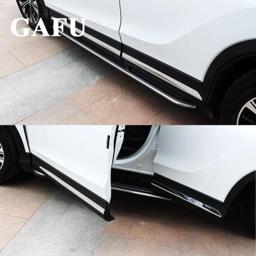 For Mitsubishi Eclipse Cross 2018 2019 Accessories Stainless Steel Car Body Scuff Strip Side Door Molding Streamer Cover Trim