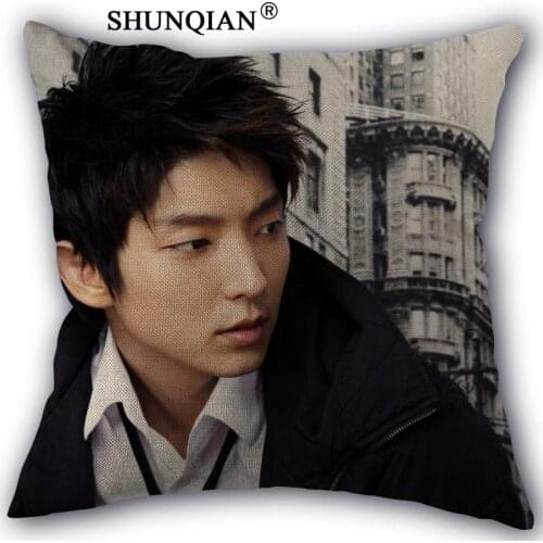 New Lee Joon Gi Cotton Linen Pillowcase Wedding Decorative Pillow Case For Home Pillow Cover 45X45cm One Sides