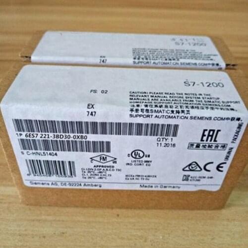 New 100% Originla S7-1200 SB1221 digital quantity 4 input signal board 24V DC, 200 kHz, 6ES7221-3BD30-0XB0