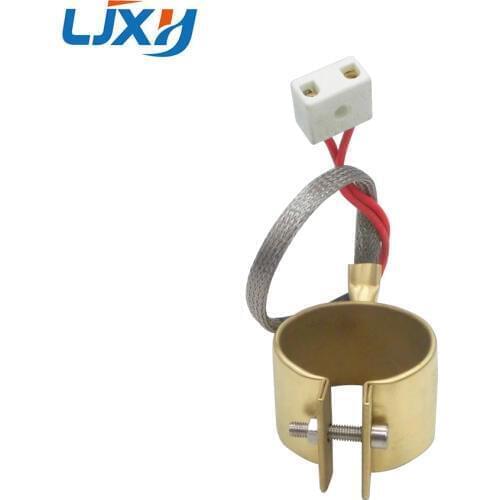 LJXH Band Heater Brass 220V for Injection Molding Machine Power 280W/350W/180W/210W 40x50mm/40x60mm/42x30mm/42x35mm 1PC