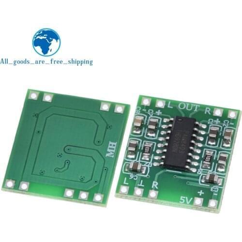 TZT 5PCS PAM8403 Mini Digital Amplifier Board 2 * 3W Class D Digital 2.5V To 5V Power Amplifier Board