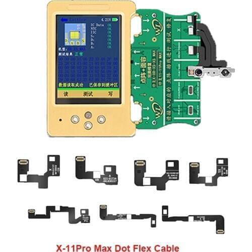 WL V6 Face ID Dot Matrix Programmer for X -11 Pro max Pad A12 Reading Writing Detector Repair IC Cable Replacement