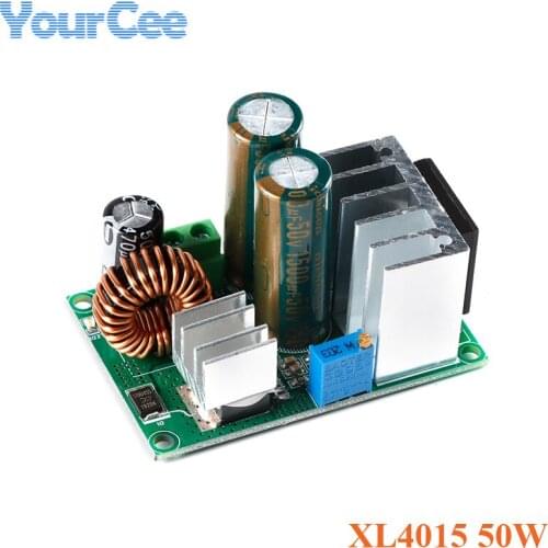 XL4015 AC-DC Step Down Buck Power Supply Module DC-DC Adjustable Regulated Power Supply Board