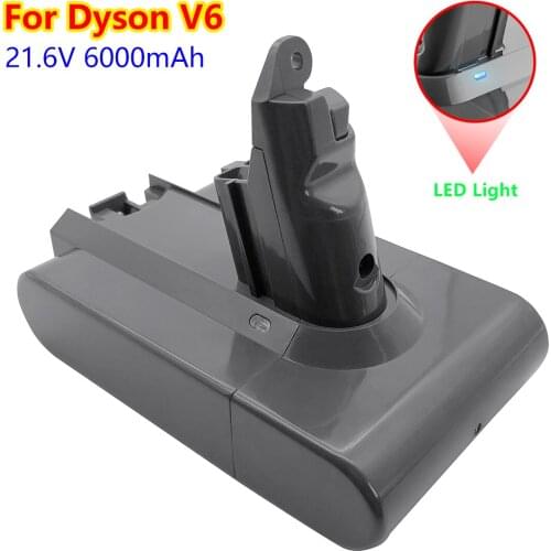 3.0Ah 21.6V Replacement Battery for Dyson V6 Battery DC58 DC59 DC61 DC62 DC72 DC74 Animal Slim SV03 SV04 SV05 SV06 SV07 SV09-2