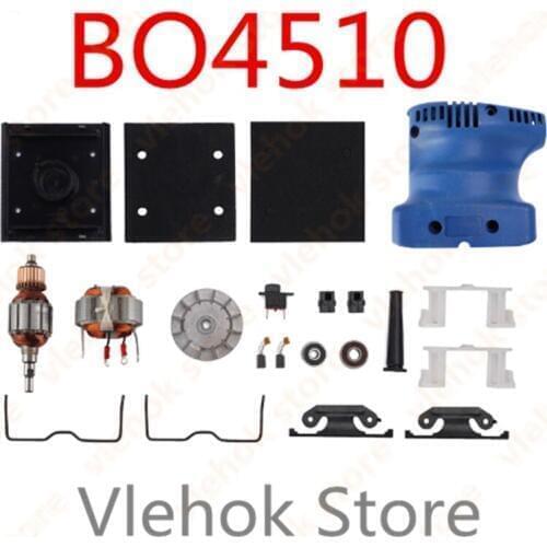 Replacement for Makita BO4510 Power Tool Accessories Electric tools part Armature Rotor stator bearing wire sleeve Sponge base