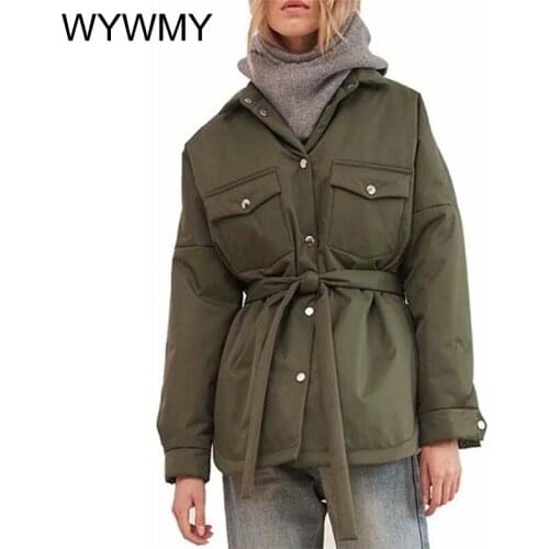 Женские осенние парки WYWMY China At AliExpress