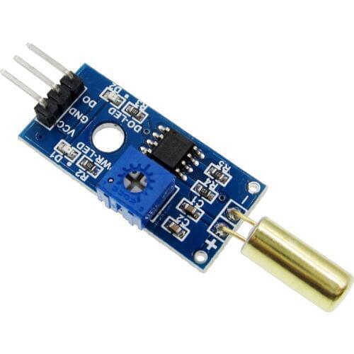 1PCS Golden SW520D SW-520D Angle sensor module Ball switch Tilt sensor module
