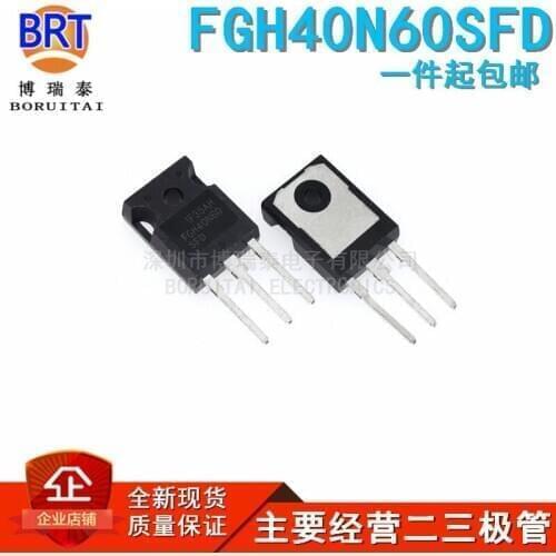 10PCS FGH60N60SFD FGH60N60SMD FGH60N60UFD 60N60 TO-247 600V 120A IGBT 100% New