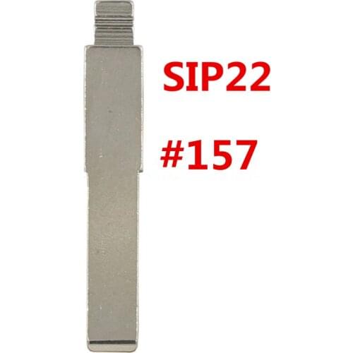 #157 Remotes Key Flip Blade SIP22 for Fiat Iveco Alfa Romeo Uncut Blank