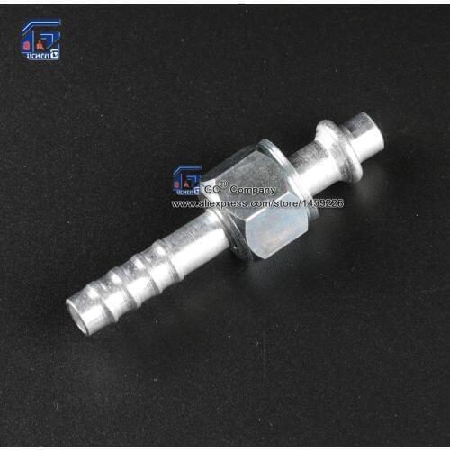 #6 8mm Straight O-Ring Female Barbed Fitting Thread 5/8"-18 for A/C Air Conditioning Pipeline Hose 3/8