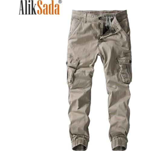 ALIKSADA Men's Loose Pants