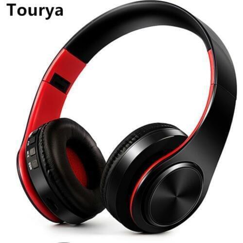 Tourya B7 Wireless Headphones Bluetooth Headset Earphone Headphone Earbuds Earphones With Microphone For PC mobile phone music
