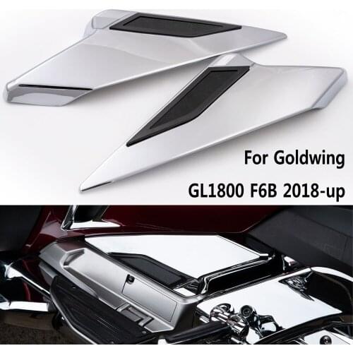 Motorcycle Side Fairing Covers Decorative Trims For Honda Gold Wing GL 1800 GL1800 F6B 2018 2019 2020 2021 Chrome Accessories
