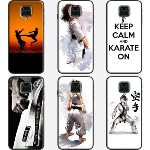 Kung Fu Karate Taekwondo Martial Arts Case For Xiaomi Redmi Note 10 Pro 8T 9S 7 8 9 Pro Cover For Redmi 9 9A 9C 9T K40 7A 8A