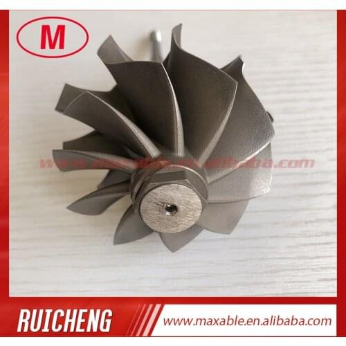 GT3582R 10 BLADES 62.35X68mm ball bearing turbo wheel/ turbine shaft&wheel for turbocharger