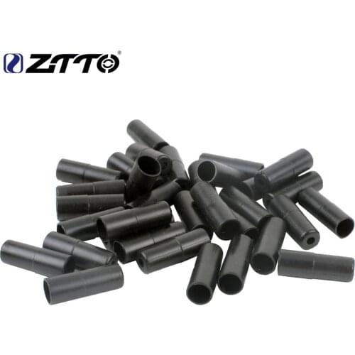 ZTTO 10pcs 5mm MTB Bicycle Road Bike BMX Plastic Brake Cable Housing Ferrule End Caps Ends Tips Cap Crimp Plastic