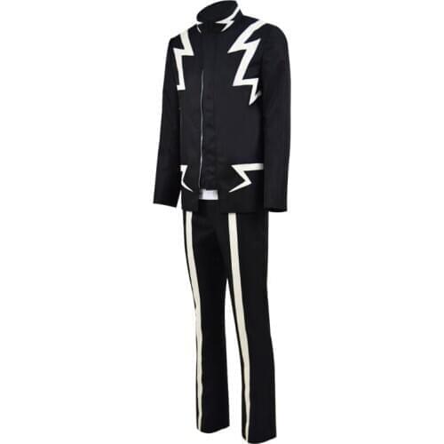 Boku no Hero Academia Anime Cosplay My Hero Academia Kaminari Denki Cosplay Costume School Uniform Men Battle Costume