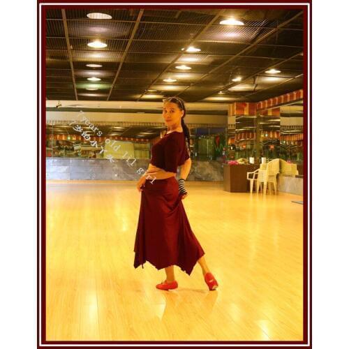 Belly Dance Costumes Sets Best Selling With Top And Skirt For Practice HHT14