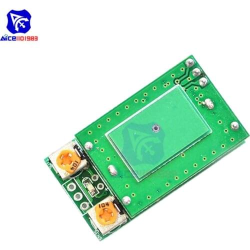DC 5V 5.8G 5.8GHz Microwave Radar Sensor Switch Module ISM Waveband Sensing 12m HFS-DC06 No Interference