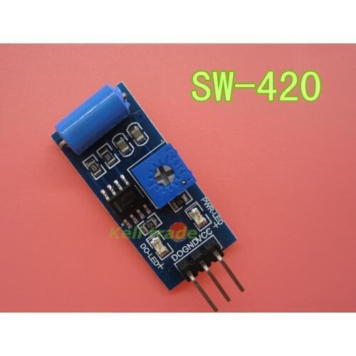 Normally closed type vibration sensor module Alarm sensor module Vibration switch SW-420