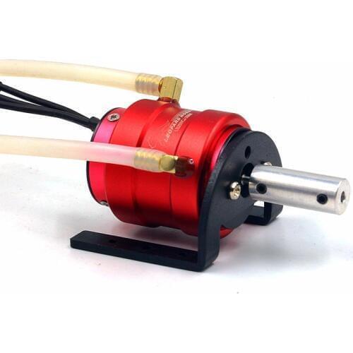 FATJAY RC motor 2840 2800KV 3300KV 3500KV 4500KV brushless 3s inrunner with water cooling jacket mount coupler for 50cm boats