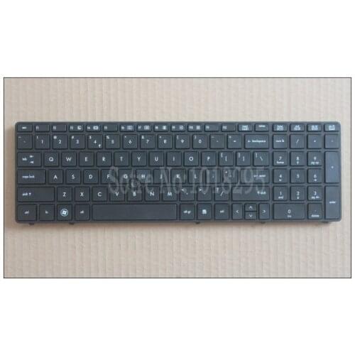 New English Keyboard for HP EliteBook 8560p 8570P 8560B 6560b 6565b 6560P US laptop keyboard with border