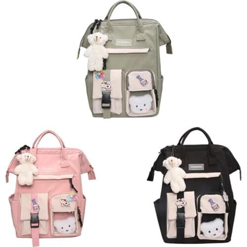 Backpack Waterproof Backpacks Fancy High School Bags for Teenage Girl Cute Travel Rucksack