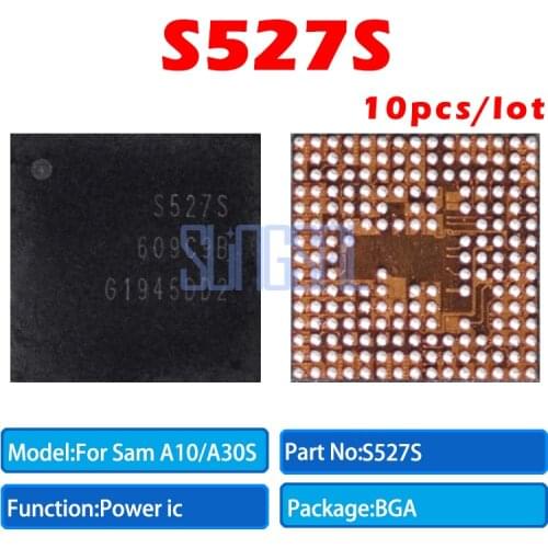 10pcs/lot 100% Original S527S Power IC For Samsung A10 Power Management IC PM PMIC Chip