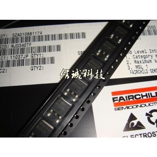 100% New&Original MJD340TF MJD340 TO-252 In Stock
