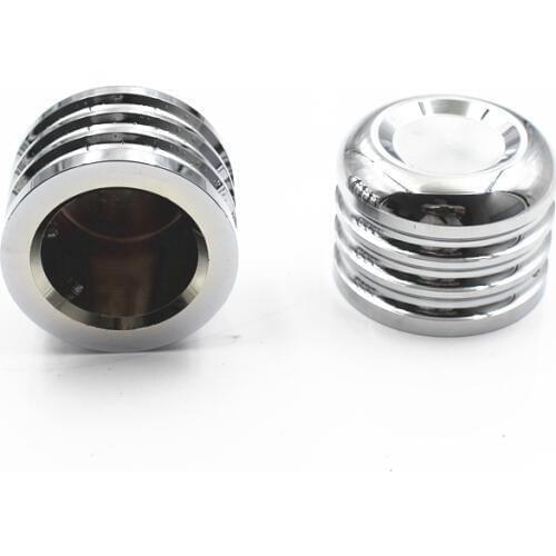 2PCS 29MM Front Axle Nut Cover Cap Bolt Motorcycle For Harley Dyna Electra Glide Fat Boy Forty Eight Heritage Softail Iron 883