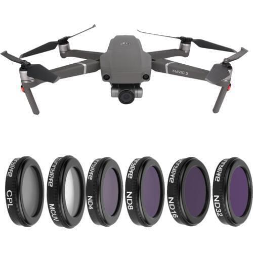 3/4/6 Lens filters Kit DJI Mavic 2 Zoom 4K Camera MCUV CPL ND4 ND8 ND16 ND32 filter Set for DJI Mavic 2 Zoom Drone Accessories