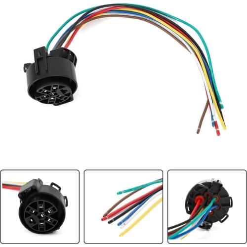 7 Way Wire Trailer Plug Connector Sealed Pigtail for Chevy GM GMC Toyota Tundra Ford Dodge Trucks Nissan Titan Metripack 280 630