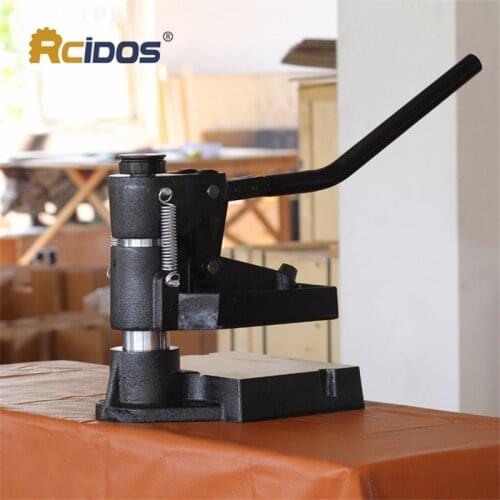 8360 RCIDOS Hand pressure sampling machine,Laser knife mold leather stamping machine,manual leather mold /Die cutting machine