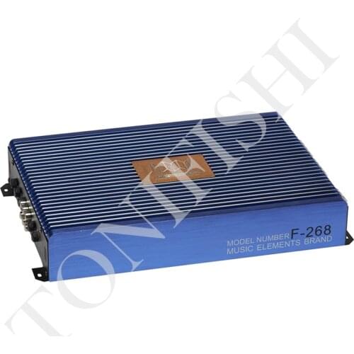 Car amplifier 4 channels, car audio 4 channels, HIFI amplifier replaces DSP amplifier to push the subwoofer speaker