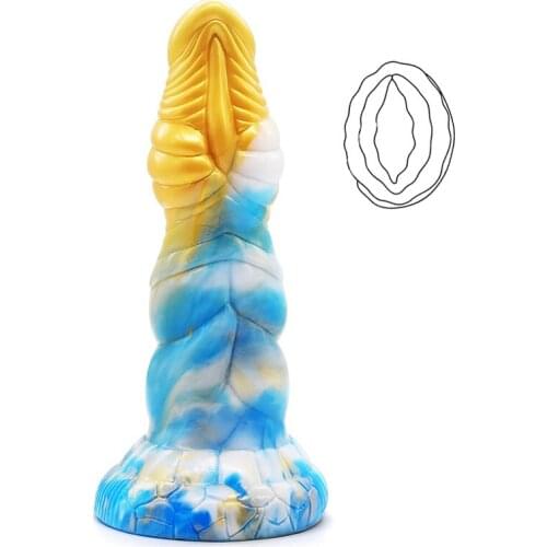 BDSM Huge Silicone Butt Plug Animal Dildo Anal Expander Training Suction Cup Dildos Monster Cock Sex Toy For Couples Adult Game