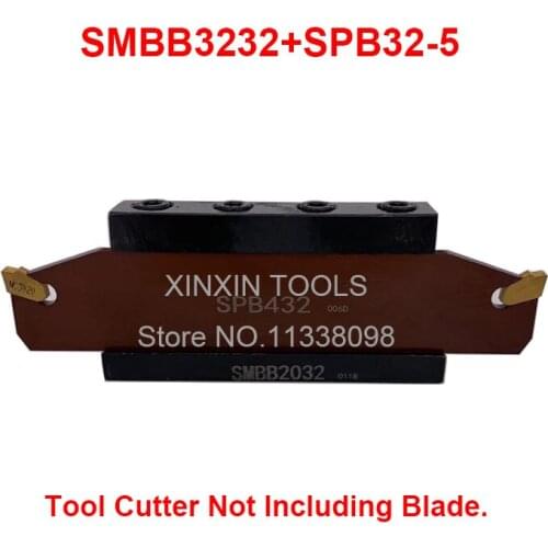 Free delivery of SPB32-5 NC cutter bar and SMBB3232 CNC turret set Lathe Machine cutting Tool Stand Holder For SP500,ZQMX5N11