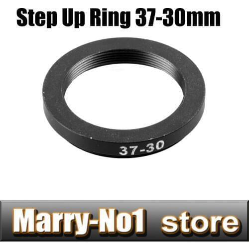 Free shipping Black Step Up Filter Ring 37mm to 30mm 37mm-30mm 37-30mm