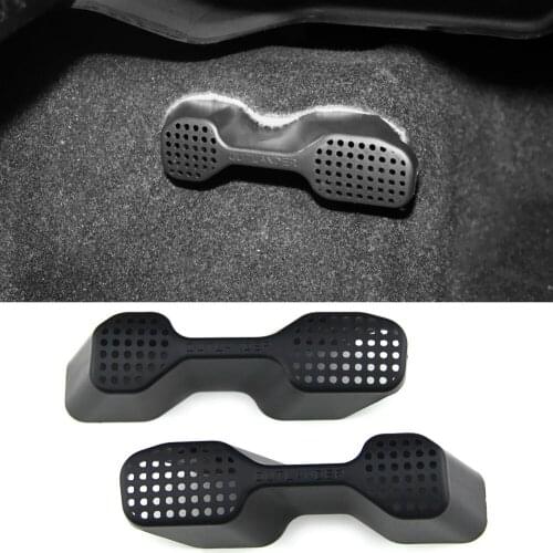 For Mitsubishi Outlander 3rd Gen 2013-2018 Under Seat Floor Rear AC Heater Air Conditioner Duct Vent Cover Grill Outlet Covers