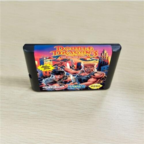Double Dragon 3 - 16 bit MD Games Cartridge For MegaDrive Genesis console