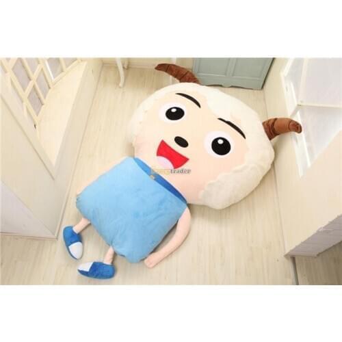 Fancytrader New High Quality Goat Bed 200cm X 150cm Lovely Huge Giant Pleasant Goat Tatami Carpet Sofa Bed Free Shipping FT90296