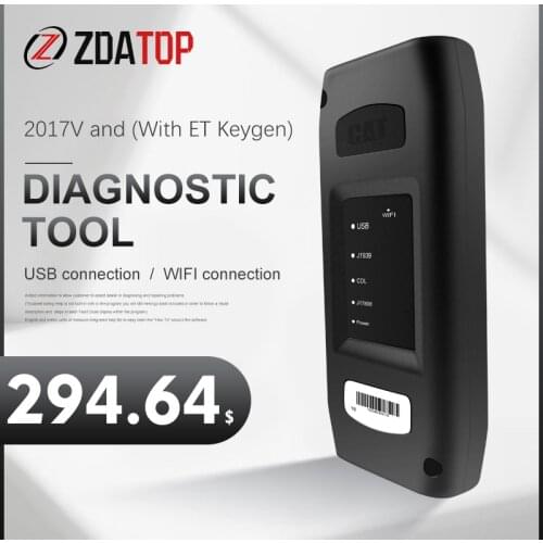 ForCAT ET3 Adapter forCAT ET 3 Wifi/USB Version for CAT3 Truck Diagnostic Tool With Keygen forCAT 3 V2020 V2019 V2015