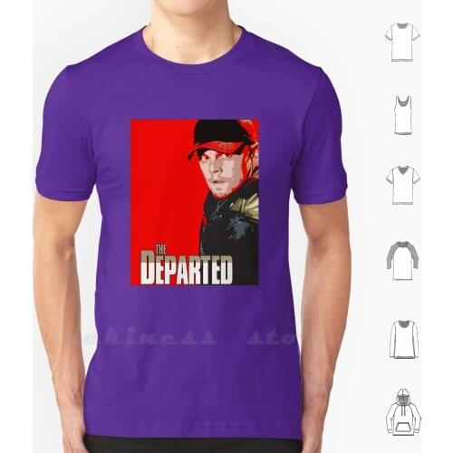 Di Caprio T Shirt 6xl Cotton Cool Tee Jack Nicholson Jack Nickelson Jack Nicholsen The Departed Leo Wahlburg Wahlberg Cuckoos